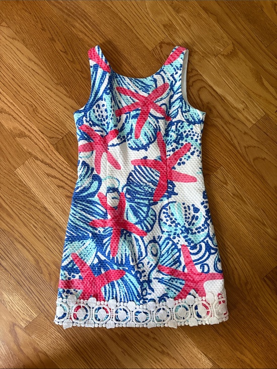 Lilly Pulitzer Other - Lilly Pulitzer Blue and Pink Printed Tank Dress